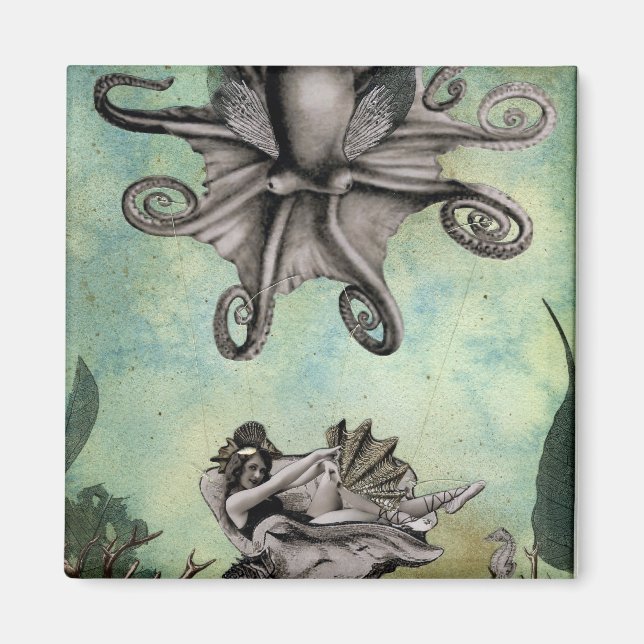 Imã Octopus Float Magnet (Frente)