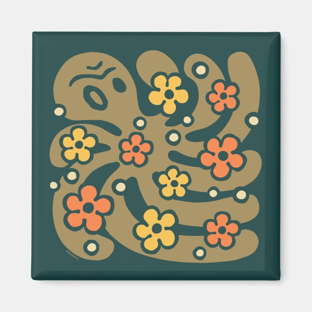 Imã Octopus Garden (Frente)