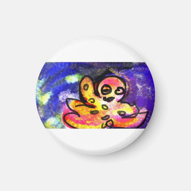 Imã Octopus wave (Frente)