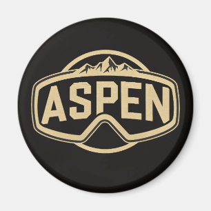 Imã Óculos Aspen Snowmass resort de esqui Colorado pre