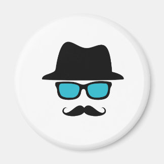 Imã Óculos de calor bigode