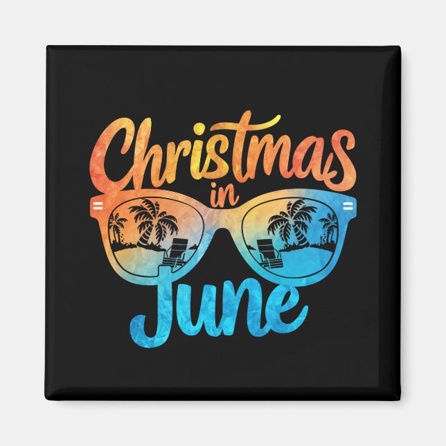 Imã Óculos de Sol Natal Em Junho Férias de Verão Diver (Frente)