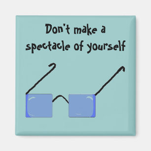 Imã Óculos Funchosos