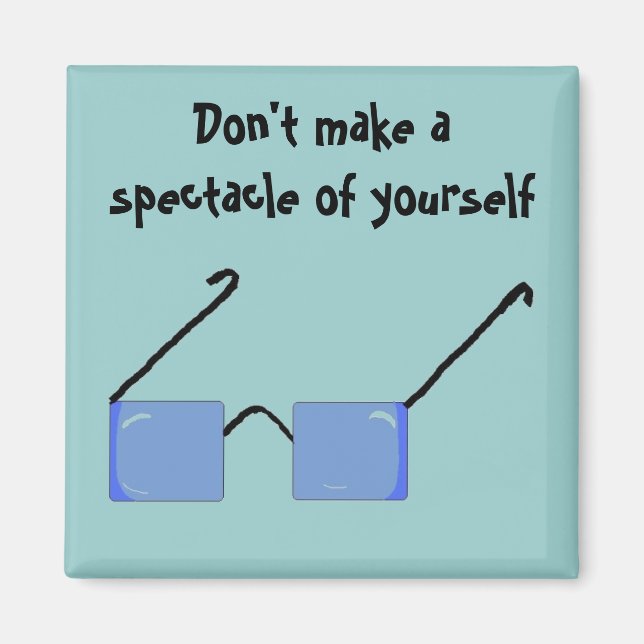 Imã Óculos Funchosos (Frente)