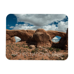 Ímã Óculos, Windows Norte e Sul, Arches NP