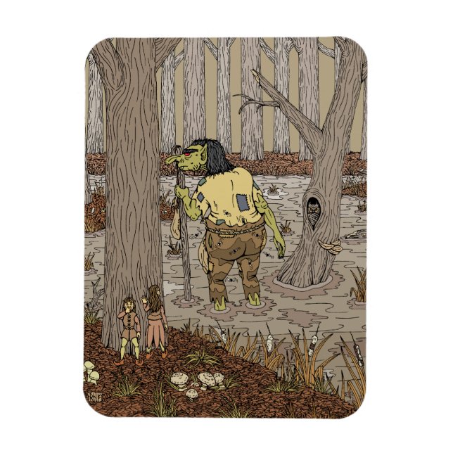 Ímã Ocultando do Troll Stinkbottom (Vertical)