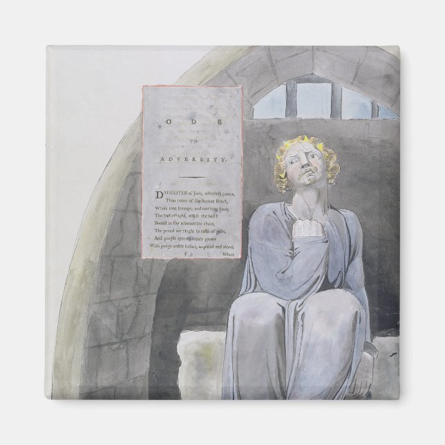 Imã Ode à adversidade, design 37 de 'Os Poemas de Tho (Frente)