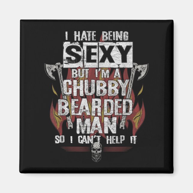 Imã Odeio ser Y, mas sou um homem barbudo não pode (Frente)