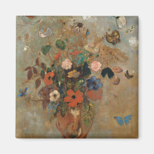 Imã Odilon Redon Ainda vive com flores