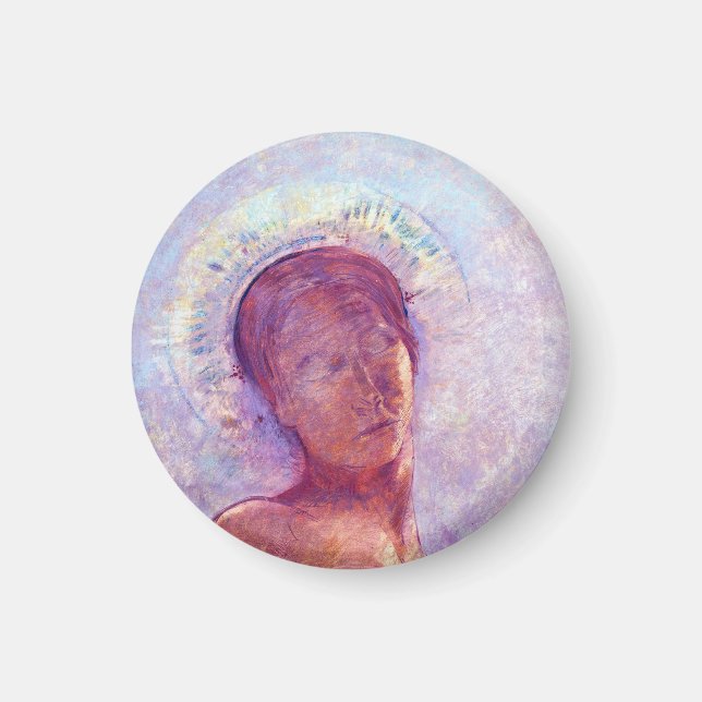 Imã Odilon Redon, olhos fechados 1889 (Frente)