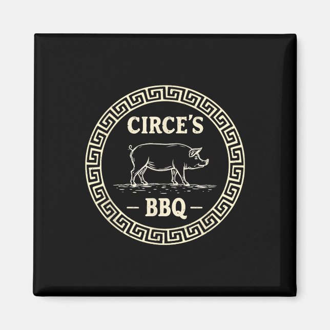 Imã Odisseia de Churrasco do Circo Grego de Mitologia  (Frente)