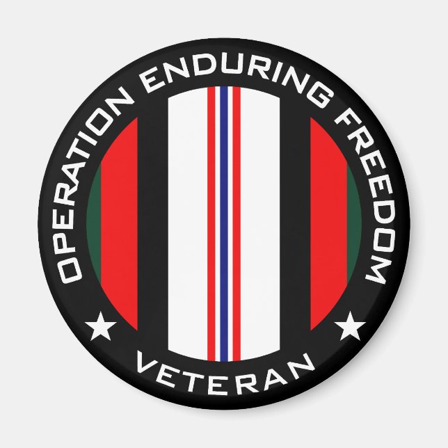 Imã OEF Veteran (Frente)
