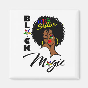 Imã Oes Black Sistar Magic Ordena A Matriz Estrela Ori