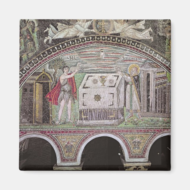 Imã Oferta de Abel e Melchisedech no Altar (Frente)