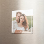 Imã Oferta de Foto de Colagem de Casais Modernos e Fam<br><div class="desc">Oferta de Foto de Colagem de Casais Modernos e Família Mínima</div>