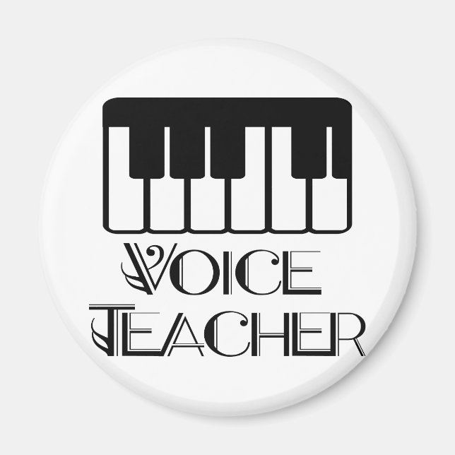 Imã Oferta de Professores de Música Voz (Frente)