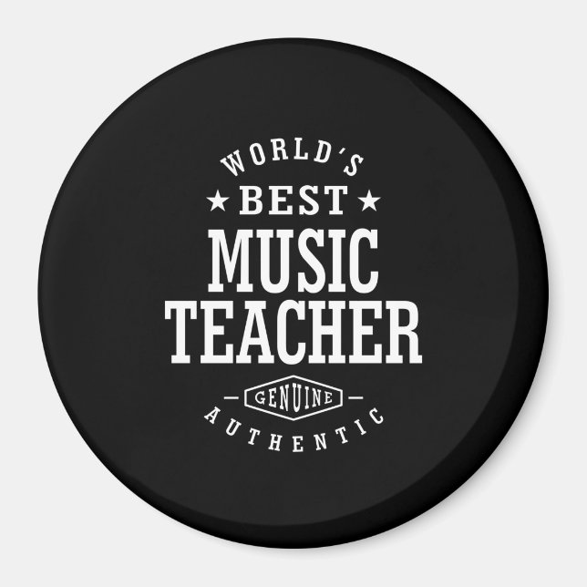 Imã Oferta de Título de Trabalho de Professor de Músic (Frente)