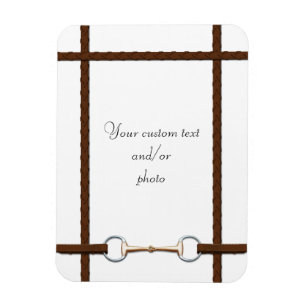 Ímã Oferta Personalizada De Fotografias Do Snaffle Bit