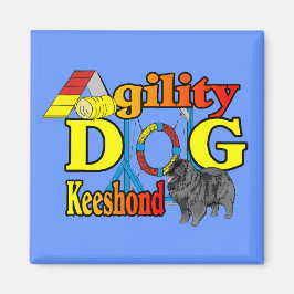 Imã Ofertas de agilidade de Keeshond