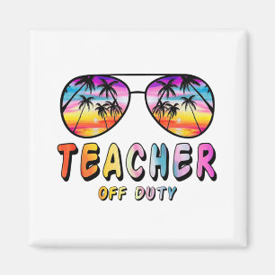 Imã Off Duty Rainbow Sungles Palm Beach End School