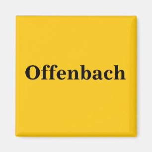 Imã Offenbach íman escudo Gold Gleb