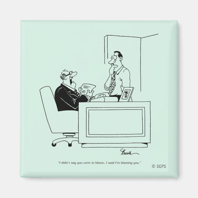 Imã Office Blame (Frente)