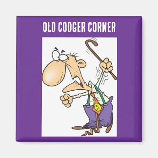 Imã "Official Old Codger Corner"