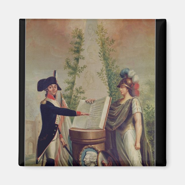 Imã Oficial da Guarda Nacional jurando juramento (Frente)