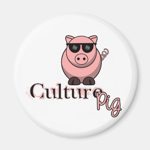 Imã Oficial do porco da cultura