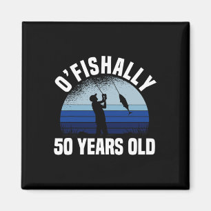 Imã Oficialmente 50 Anos Pescador Aniversário de 50 an