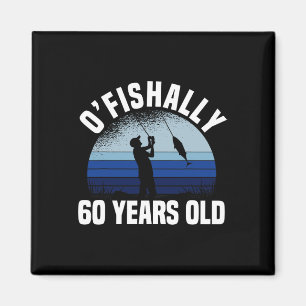 Imã Oficialmente 60 Anos Pescador Aniversário de 60 an