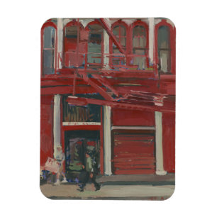 Ímã Oficina de pintura Manhattan da pérola