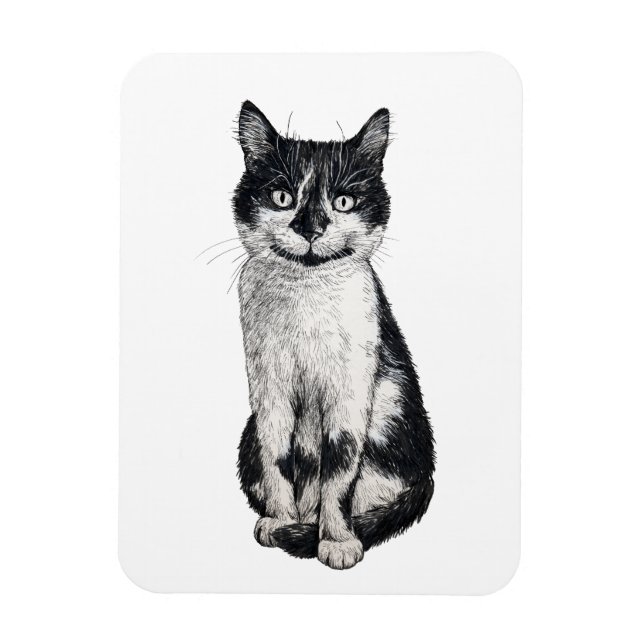 Ímã Ogie, o gato (Vertical)