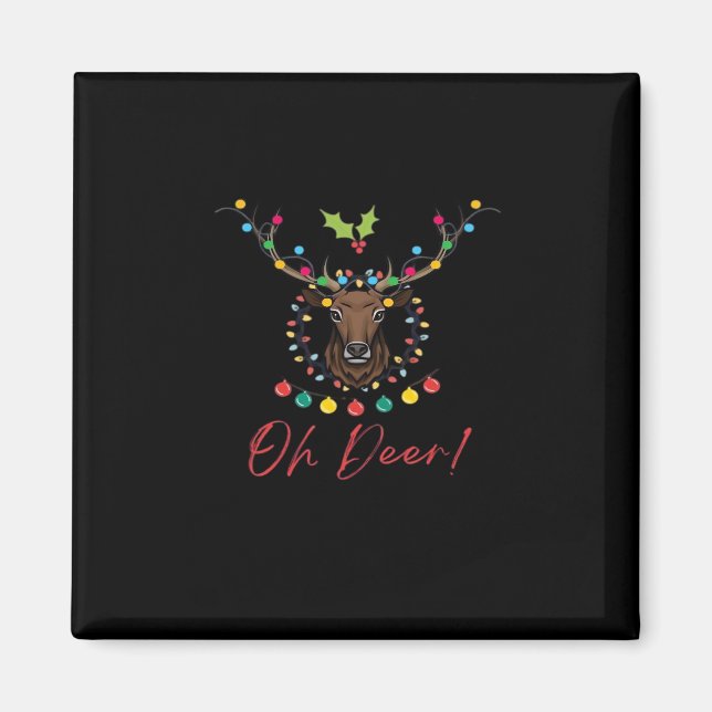 Imã Oh Deer Estética Moderna  (Frente)