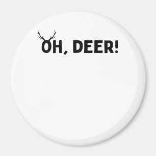 Imã Oh Deer Estética Simples