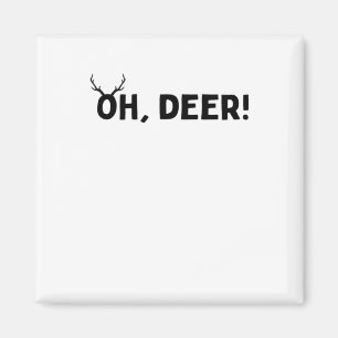 Imã Oh Deer Estética Simples