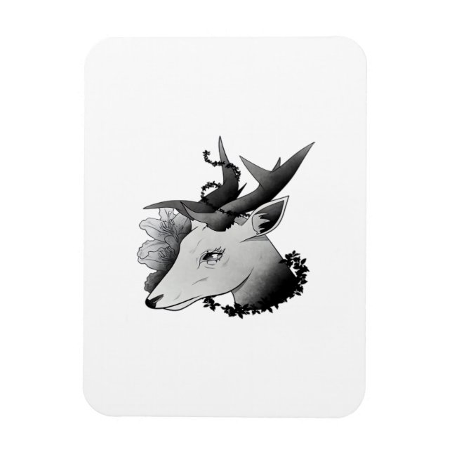 Ímã Oh Deer Estilo Clássico  (Vertical)