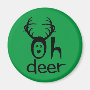 Imã Oh Deer - Favoritos para festas de Natal