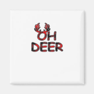 Imã Oh Deer Layout Limpo