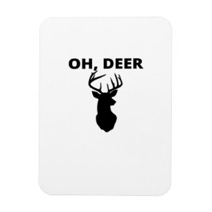 Ímã Oh Deer Oh Dear Estilo de Arte Caprichoso