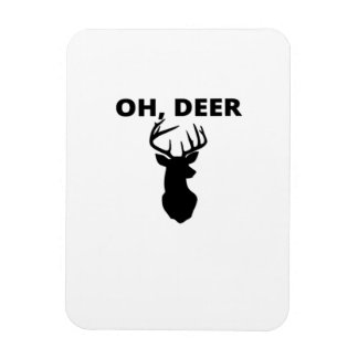 Ímã Oh Deer Oh Dear Estilo de Arte Caprichoso 