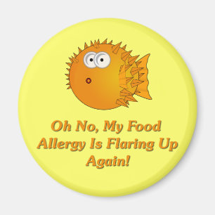 Imã Oh nenhum, minha alergia de comida está