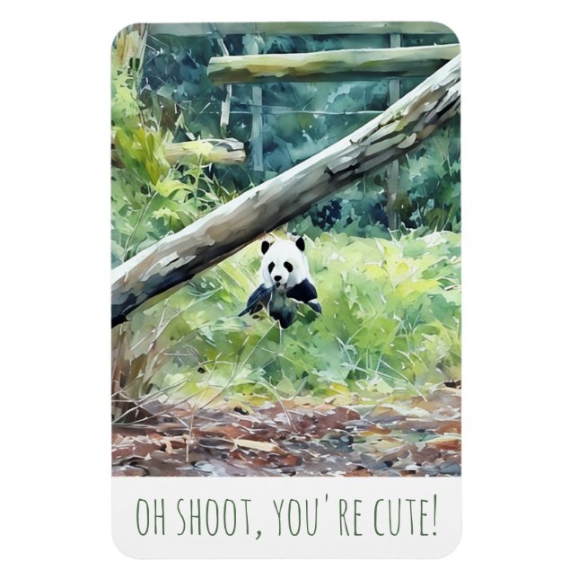 Ímã Oh Shoot, você é um magnata de Panda (Vertical)