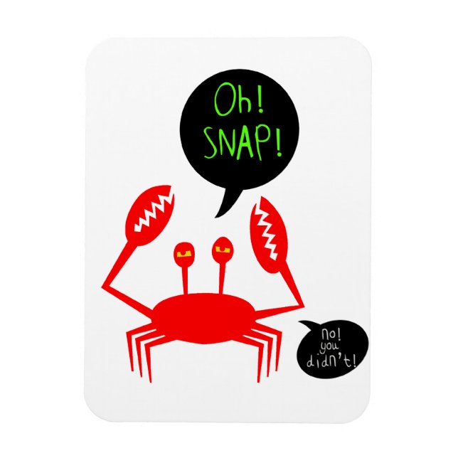 Ímã “Oh! Snap!” tubo flexível magnet (Vertical)