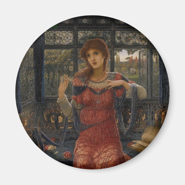 Imã Oh Swallow, Swallow by John Melhuish Strudwick (Frente)