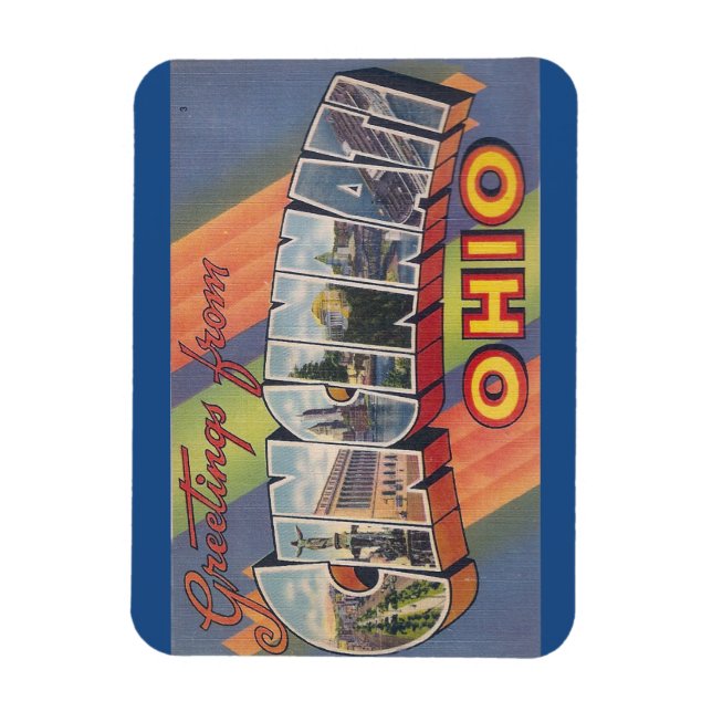 Ímã Ohio, Cincinnati Magnet (Vertical)