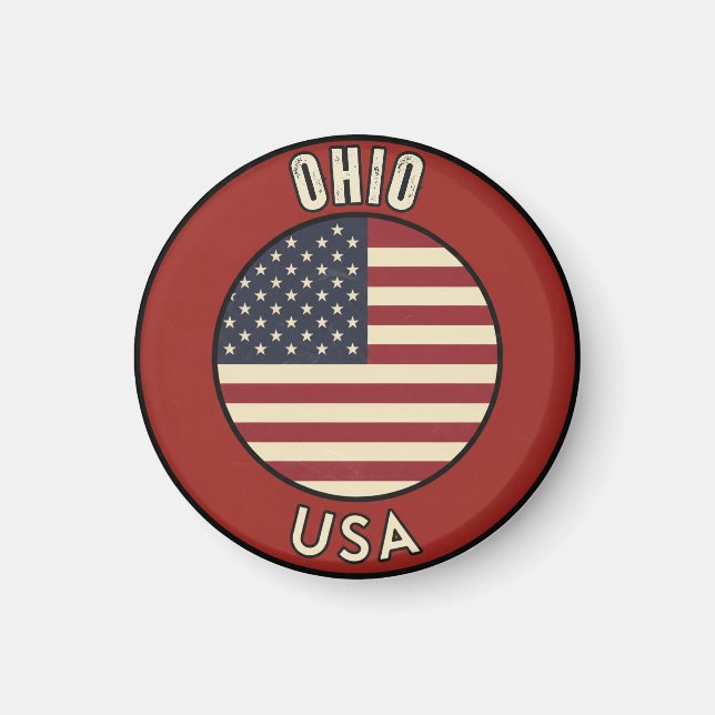 Imã Ohio Estados Unidos da América (Frente)