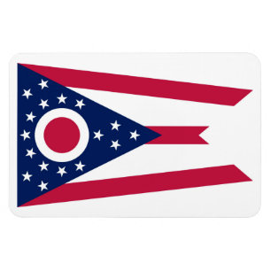 Ímã Ohio Flag