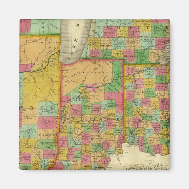 Imã Ohio, Indiana e Illinois (Frente)