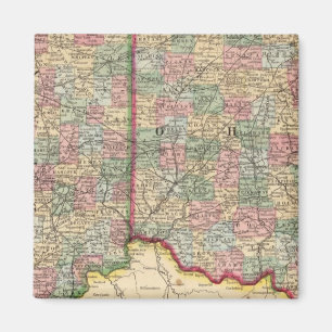 Imã Ohio, Mapa de Indiana de Mitchell